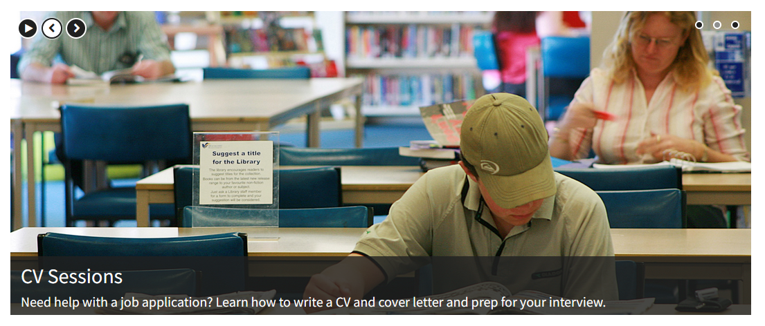 rotating banner example