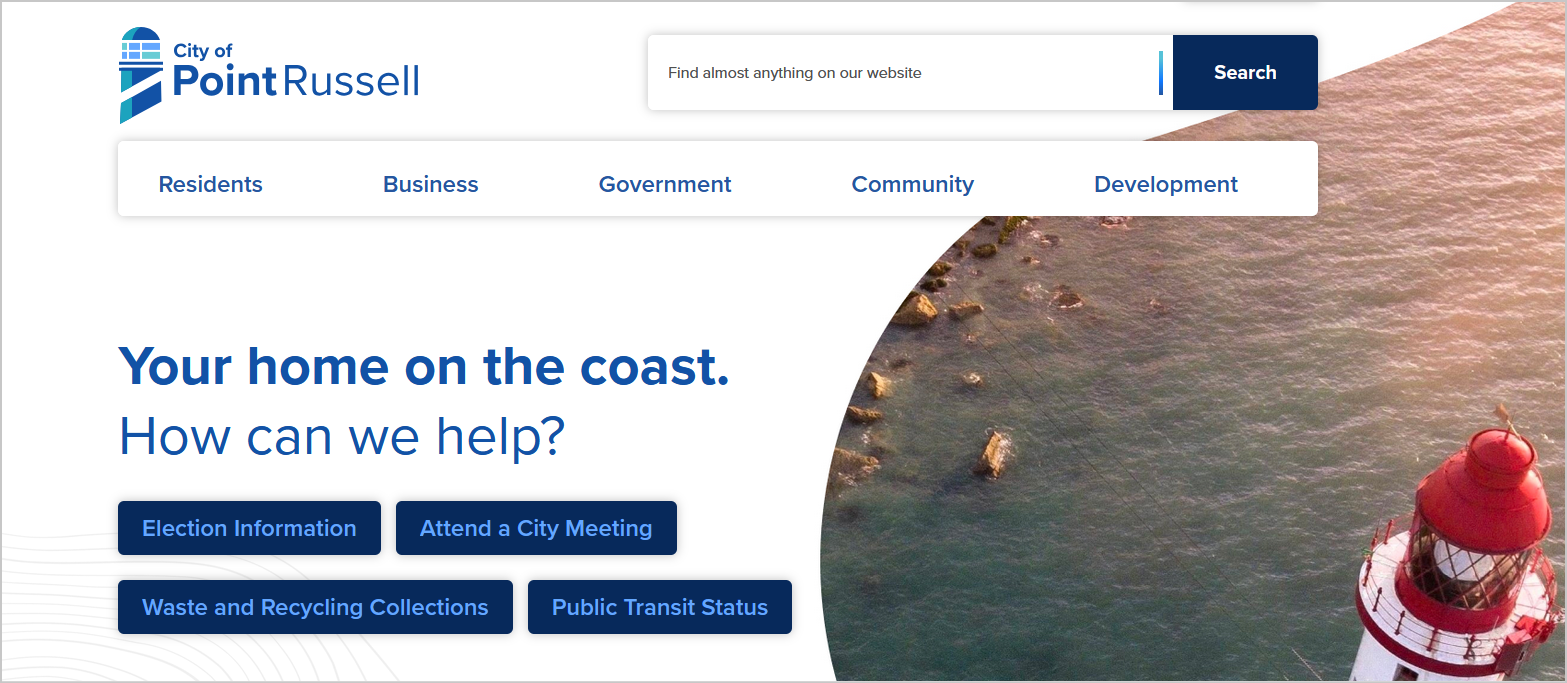 homepage branding features organization colors, fonts and backgrounds