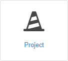Project tile icon in site management