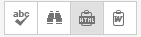 The Paste HTML icon in the WYSIWYG toolbar