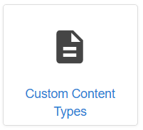 Custom content types icon