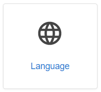languages icon