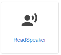 readspeaker icon