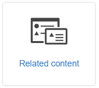 Related content icon