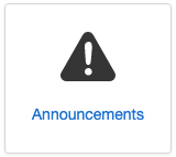 Announcements icon