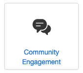 Community engagement icon