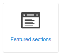 Featured section icon