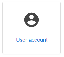 User accounts icon