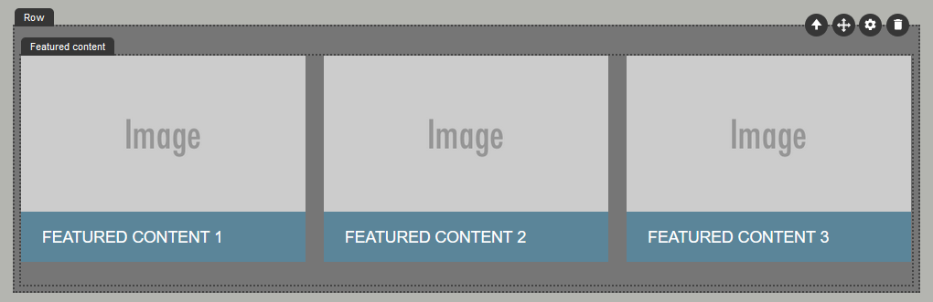 editing icons in a row in a layout