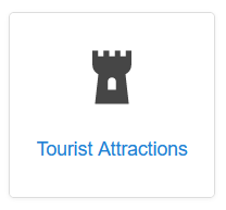 the tourist attraction icon in site management