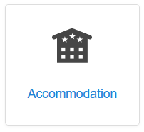 the accommodation icon in site management